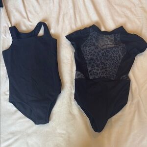Black Leotard Set